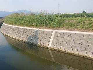 ポーラスタイプ:六地蔵川（佐賀県三養基郡上峰町）